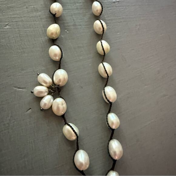 Silpada 925 Sterling Silver Pearls Necklace - Picture 7 of 9